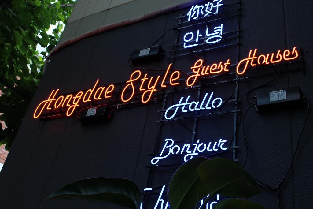 Hongdae Style Guesthouse Seúl Exterior foto